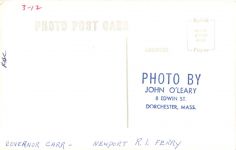 Governor Carr - Newport RI Ferry