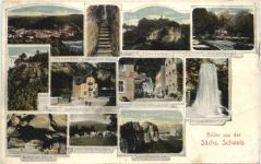 Bilder aus der Sächsischen Schweiz - Hohnstein Schandau