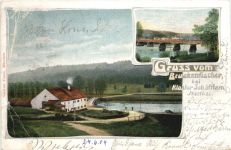 Gruss vom Bruckenfischer bei Kloster Schäftlarn