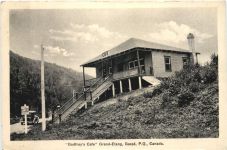 Gaspe - Godfrays Cafe Grand Etang - Canada