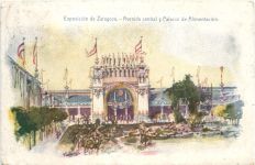 Exposition de Zaragoza - Avenida central