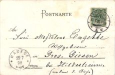 Gruss aus Hildesheim - Litho