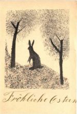 Ostern - Hase - handgemalt