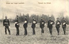 Gruss aus Lager Lechfeld - Marsch ins Arrest