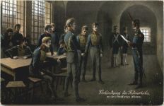 Verkündung des Todesurteils an die 11 Schillschen Offiziere