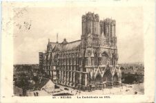 Reims - La Cathedrale en 1914