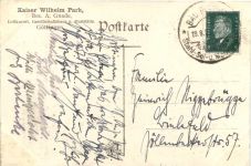 Göttingen - Gaststätte Kaiser Wilhlem Park