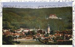Gernrode am Harz mit Kurhotel Stubenberg - Bahnpost