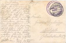 NAgelschild des Inf-Rgts Prinz Friedrich d. Niederlande - Minden - Feldpost