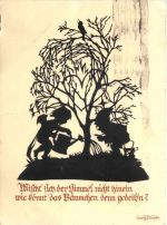 Scherenschnitt Georg Plischke