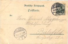 Gruss aus Lippspringe - Pension Wegener - Litho