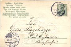 Pfingsten - Engel - Prägekarte