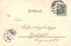 Bad Oeynhausen - Goldfischteich - Litho