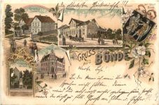 Gruss aus Bünde - Litho