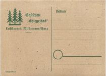 Wildemann - Gaststätte Spiegelbad