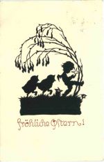 Scherenschnitt - Ostern
