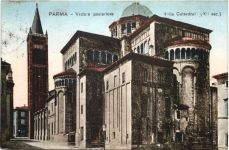 PArma - Veduta posteriore della Cattedral