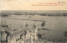 Barcelona - Vista parcial del puerto