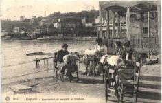 Rapallo - Lavoratrici di merletti al tombolo
