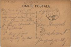 Lille - La Rue Nationale - Feldpost