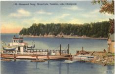 Vermont - Lake Champlain - Roosevelt Ferry