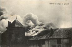 Vieville en Haye in Brand - Feldpost