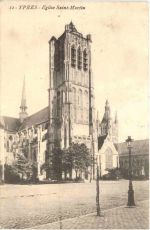 Ypres - Eglise Saint Martin - Feldpost 39. Inf Div.