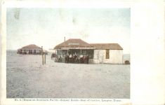 Scene on Southern Pacific - Langtry Texas