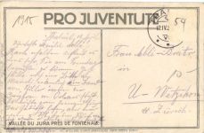 Valle du Jara pres de Fontenais - Künstler Ak E. Schlatter