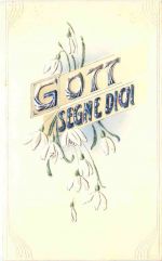 Konfirmation - Gott segne dich