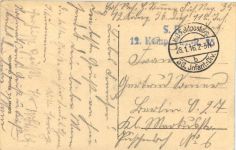 Sedan - Le Chene brise - Feldpost 56. Inf. Div
