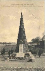 Kreigerdenkmal bei Avricourt - Feldpost