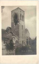 WW1 Kirche zu Courcy - Feldpost