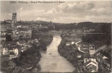 Fribourg - Grand Pont Suspendu