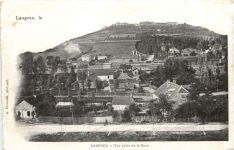 Langres - Vue prise de la Gare