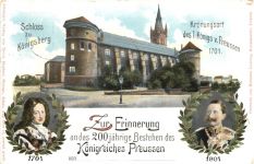 Königsberg - 200jährige Bestehen von Preussen - Privatganzsache - Litho