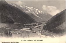 Argentiere et le Mont Blanc