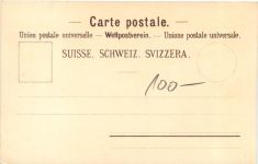 Souvenir du Saleve - Litho