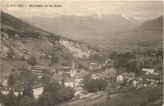 Monnetier et les Alpes