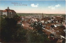 Weissenfels - Blick auf Stadt und Schloss