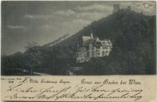 Gruss aus Baden bei Wien - Villa Erzherzog Eugen