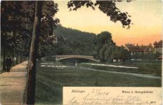 Meiningen - Werra und Georgsbrücke