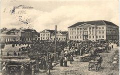 Mitau - Marktleben - Feldpost