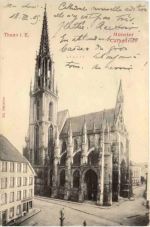 Thann im Elsass - Münster - Reliefkarte