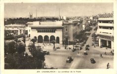 Casablanca - Le carrefour de la Poste