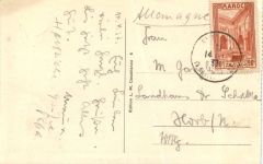 Casablanca - Le carrefour de la Poste