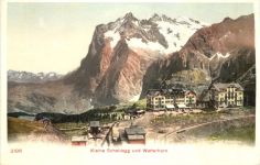 Kleine Scheidegg und Wetterhorn