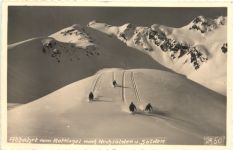 Abfahrt vom Rotkogel nach Hochsölden - Ski