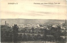 Ehingen a.D., Panorama vom Kaiser Wilhelm-Turm aus