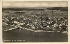 Radolfzell vom Flugzeug
